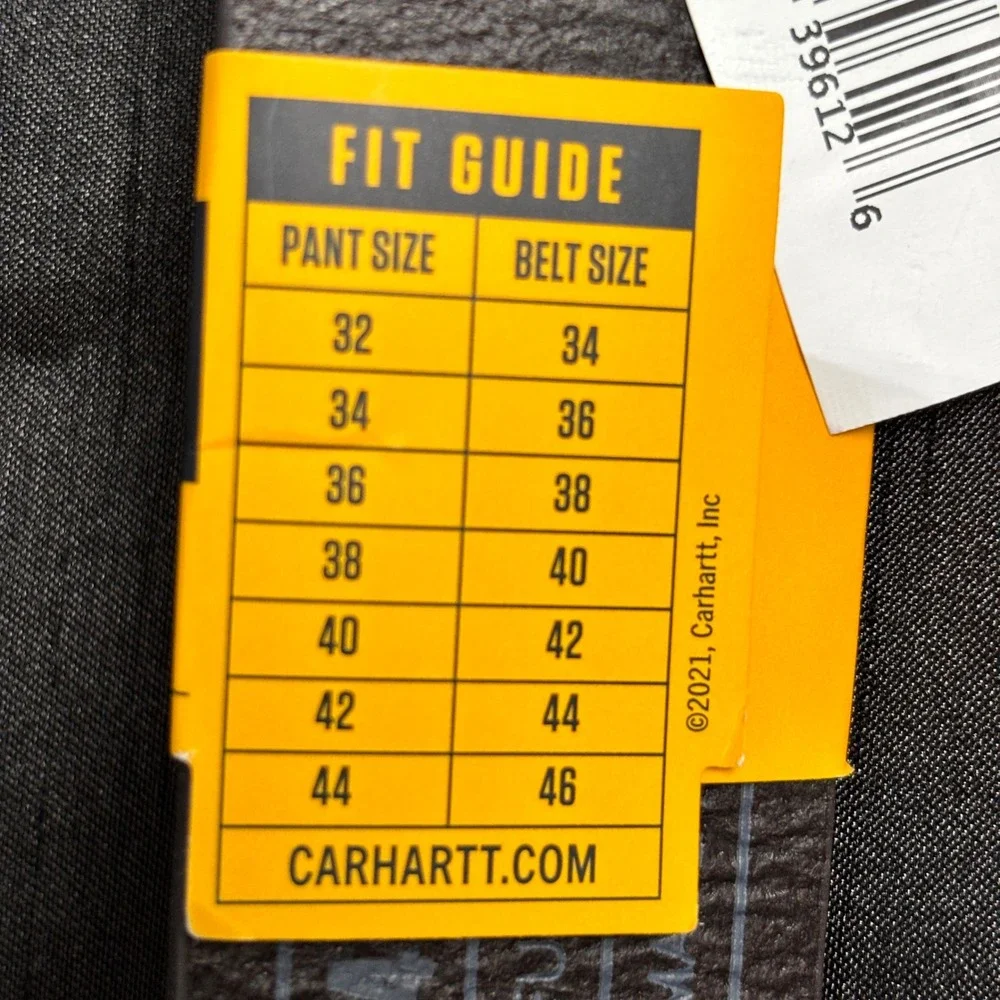 Carhartt Mens 44 Bridle Leather Classic Buckle Belt Brown NWT